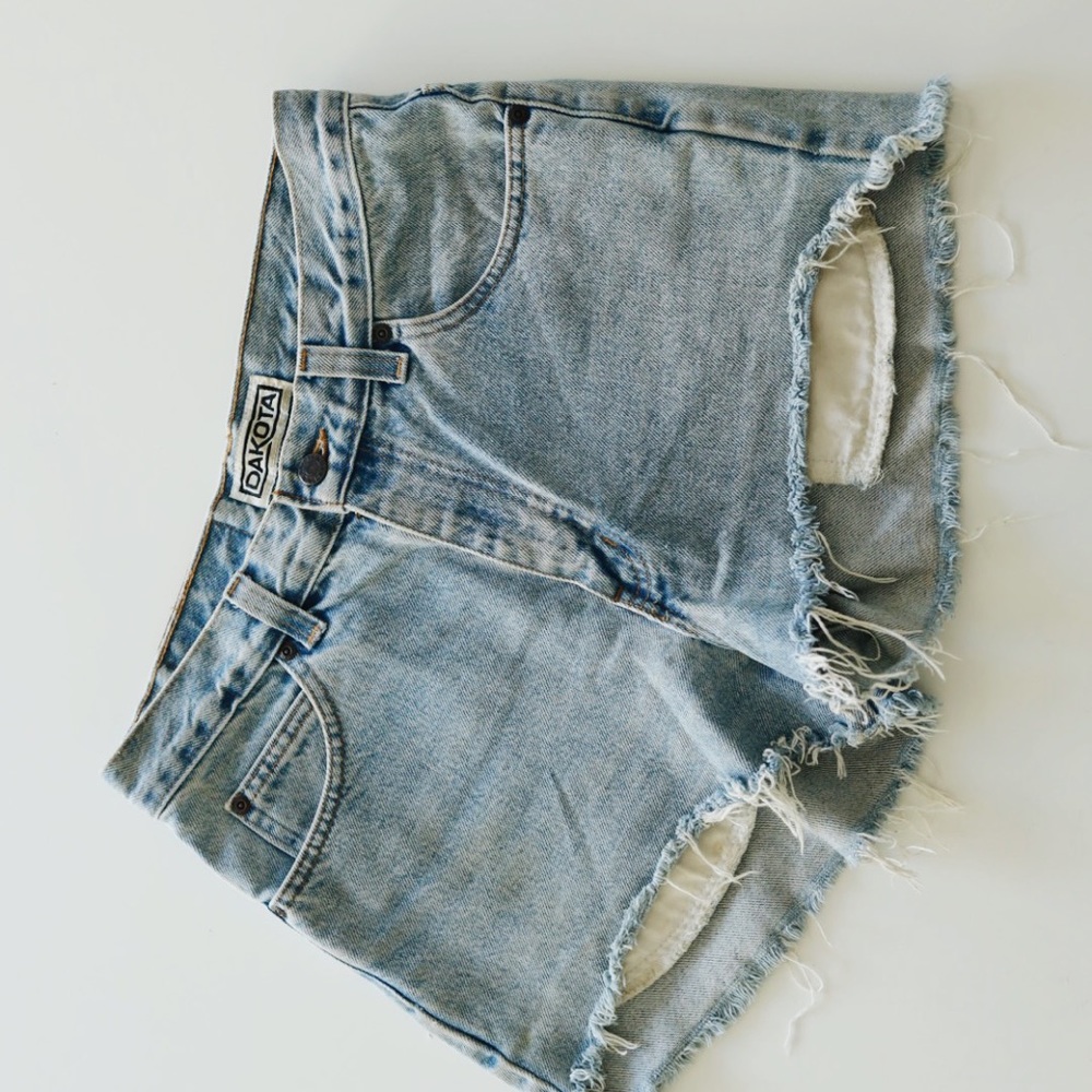 Vintage denim shorts